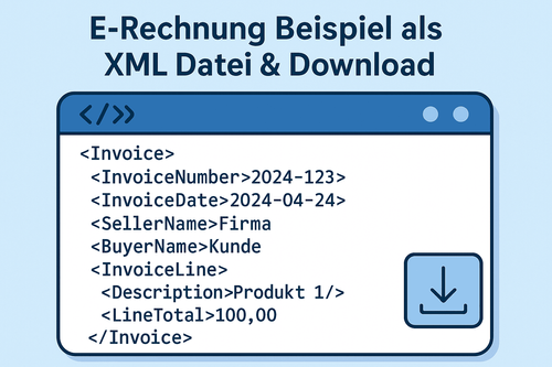E-Rechnung Visuelle Darstellung